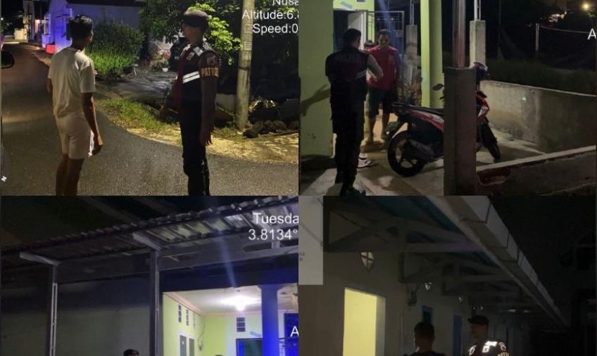Polresta Bengkulu Patroli Mobiling, Cegah Gangguan Kamtibmas  