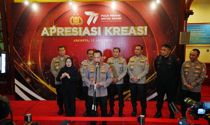 Polisi Jadi Pahlawan di Dongeng Buatan Anak, Kapolri: Tanamkan dan Jadikan Semangat Jadi Lebih Baik 