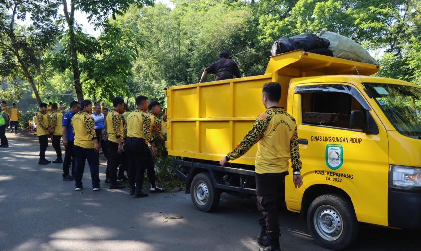 Polres Kepahiang dan jajaran Laksanakan Kegiatan Program Peduli Lingkungan Secara Serentak