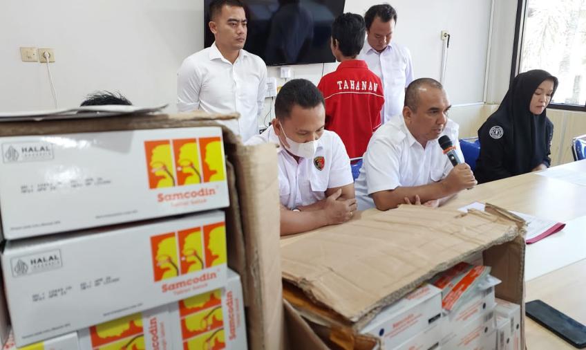 Miliki 18000 Pil Samcodin, Residivis Warga Kota Bengkulu Ditangkap Ditresnarkoba Polda Bengkulu
