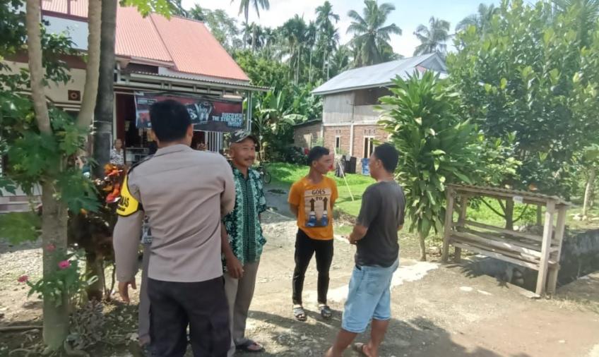 Bhabinkamtibmas Polsek Seginim Sambang DDS Imbau Kamtibmas kepada Warga Binaannya