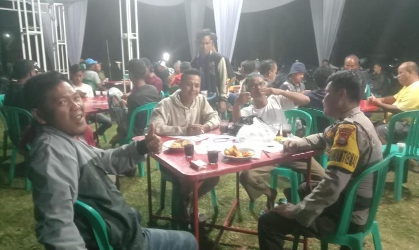 Samapaikan Imbauan Kamtibmas, Bhabinkamtibmas Polsek Gading Cempaka Sambangi Rumah Warga yang Melaksanakan Pesta  