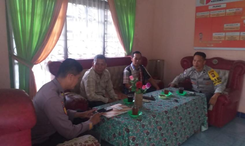 Bhabinkamtibmas dan Binmas Polsek Muara Bangkahulu Sambang Silahturahmi dengan Warga Binaan