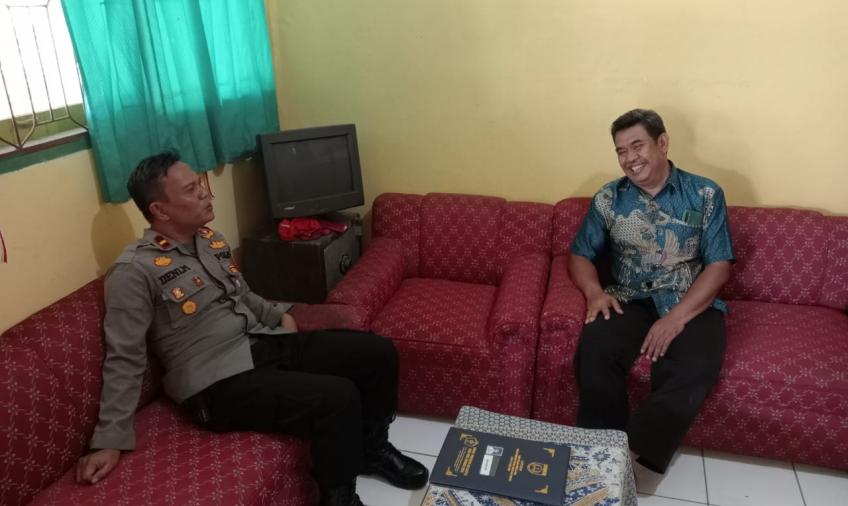 Kapolsek Batiknau Kunjungi Sekolah Sosialisasikan Bahaya Narkoba