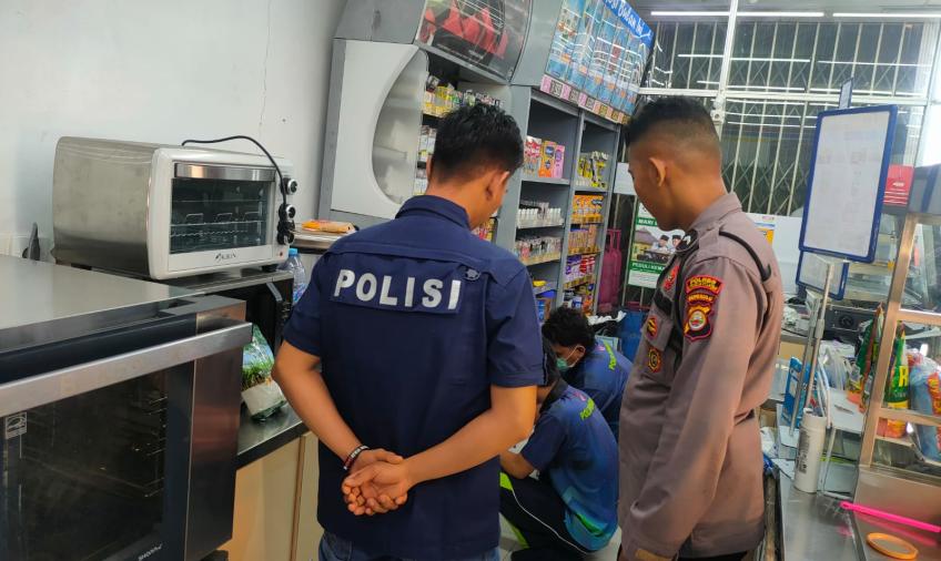 Bobol Indomaret di Manna, Pelaku Rusak CCTV