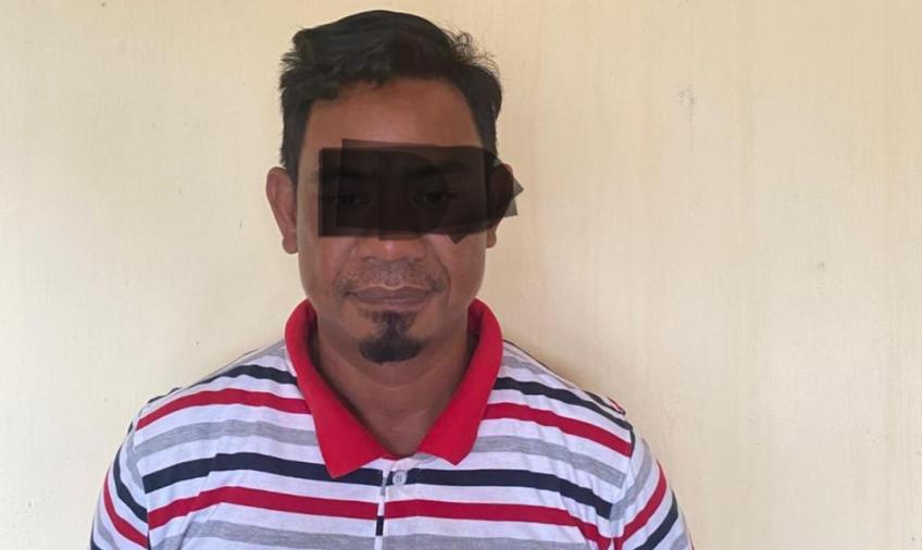 Unit Reskrim Polsek Kota Manna, Tangkap Tersangka Penganiayaan Menggunakan Sajam