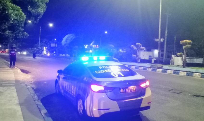 Cegah Balap Liar, Polsek Gading Cempaka Patroli Malam
