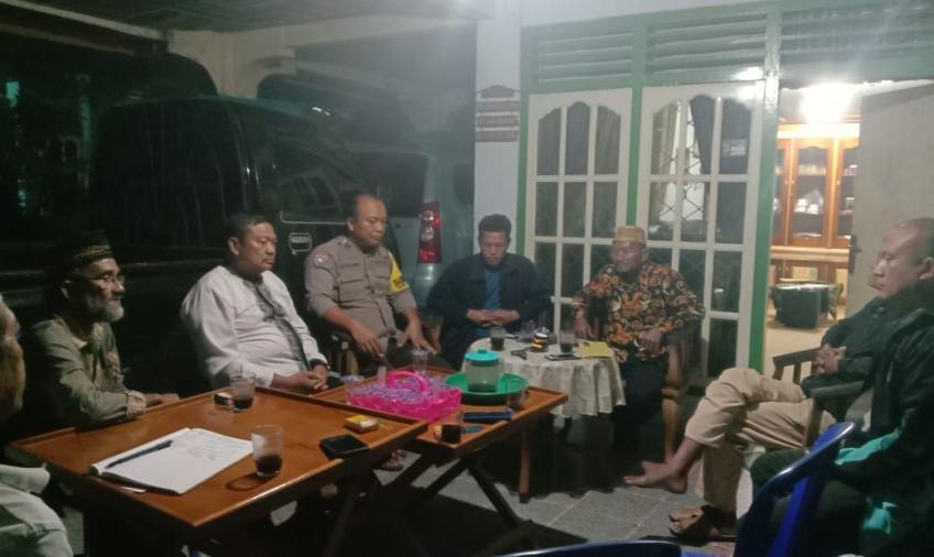 Adanya Keluhan Masyarakat, Bhabinkamtibmas dan Babibsa Bersinergi Dalam Menyelesaikan Permasalahan Warga Binaanya