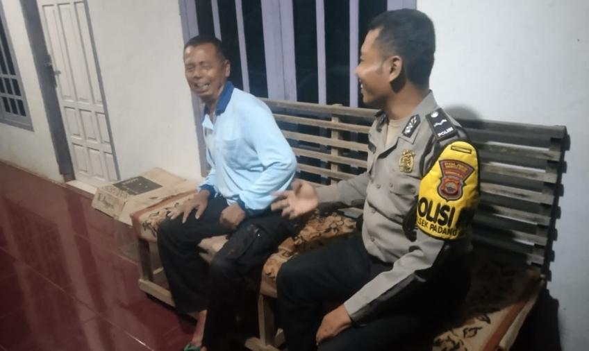 Polisi RW Polsek Padang Jaya, Gelar Silaturahmi Kamtibmas