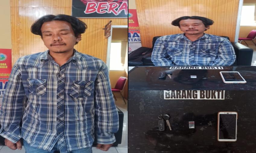 Satres Narkoba Polresta Bengkulu Tangkap Pria Simpan Sabu