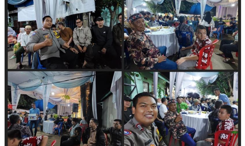 Cegah Tindak Pidana 3C, Bhabinkkamtibmas Polsek Gading Cempaka Sampaikan Imbaun ini kepada Warga yang Melaksankan Pesta Pernikahan