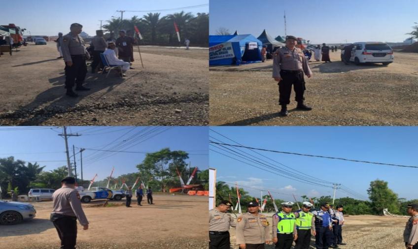 Tabligh Akbar di Masjid Merah Putih, Polresta Bengkulu Turunkan Personel Lakukan Pengamanan