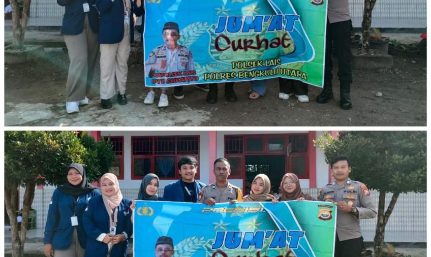 Dengarkan Curhatan Warga, Polsek Lais Gelar Jumat Curhat di Desa Dusun Raja