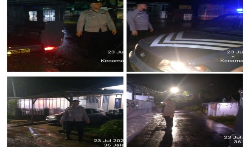 Antisipasi Gangguan Kamtibmas, Polsek Ratu Agung Patroli Rutin di Wilayah Hukum