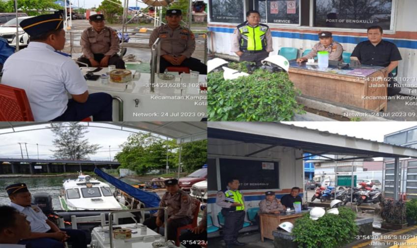 Patroli Siang, Polsek KSKP Pulau Baai Ingatkan Warga Untuk Waspada Terhadap Tindak Pidana