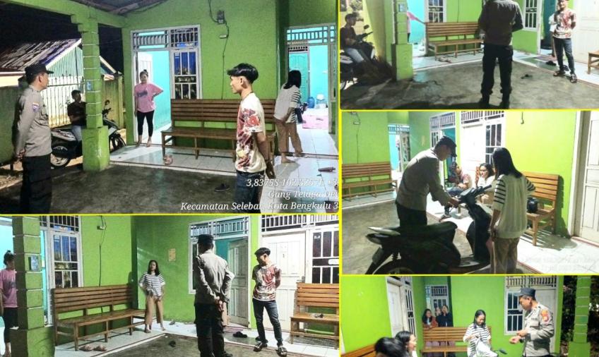 Patroli Dialogis, Polsek Selebar Sambangi Kost-Kostan dan Pemukiman Penduduk Sampaikan Imbauan Kamtibmas