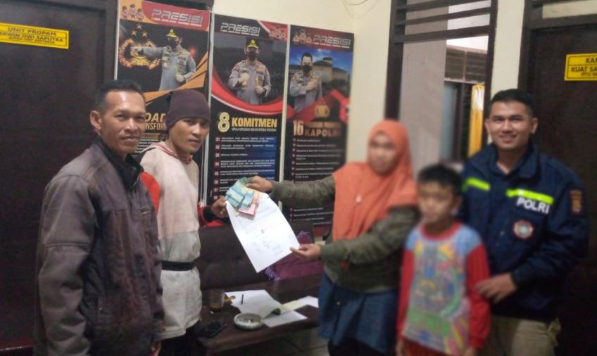 Bhabinkamtibmas Mediasi Perkara Pencurian Tabung Gas 3 KG, Pelaku Anak 11 Tahun