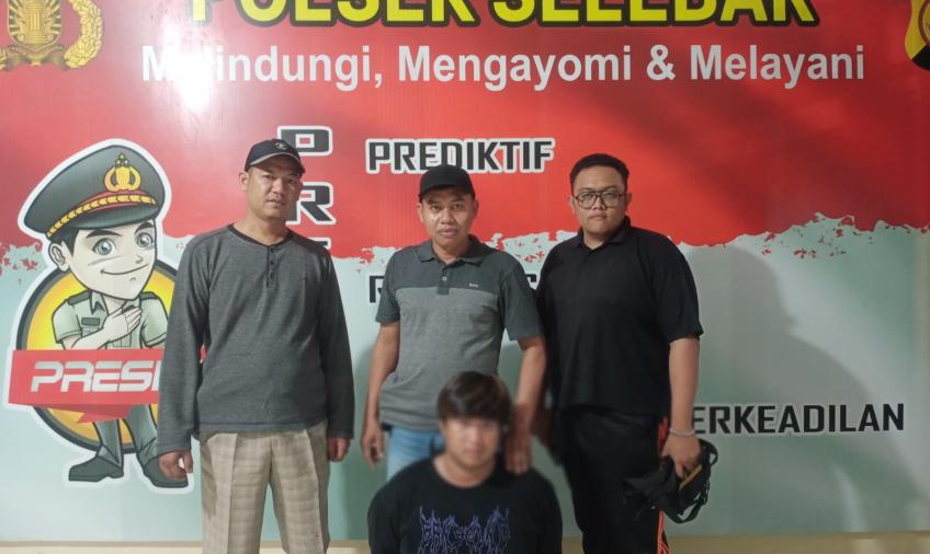 Dititipi Sepeda Motor Malah Digelapkan, Warga Bumi Ayu Ditangkap Polsek Selebar