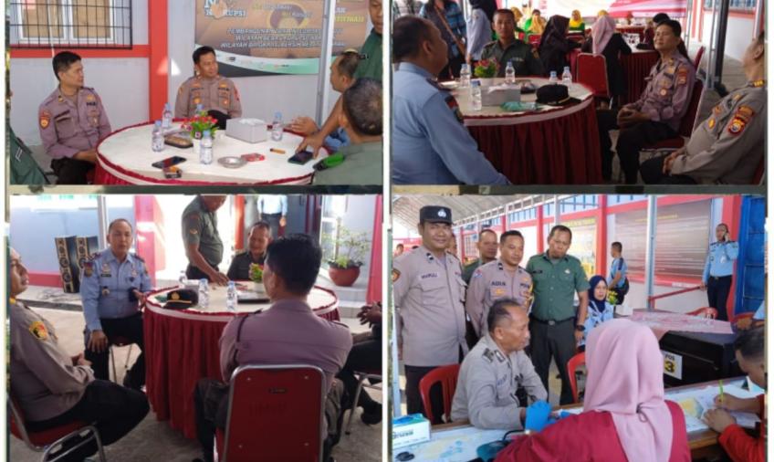 Peringati Hari Dharma Karya Dika ke 78, Polsek Muara Bangkahulu Ikuti Kegiatan Donor Darah