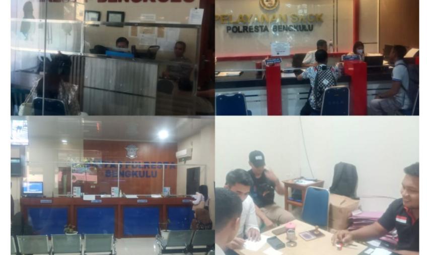 Polresta Bengkulu Laksanakan Pelayanan Publik