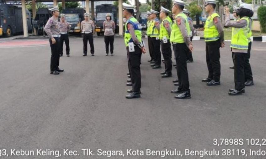 Operasi Patuh Nala 2023 Polresta Bengkulu, 111 Pengendara Tilang Ditempat dan 315 Ditegur