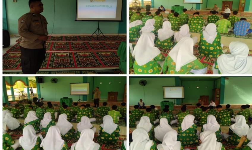Meminimalisir Kenakalan Remaja, Sat Binmas Polresta Bengkulu Lakukan Binluh di SMAN 03 Kota Bengkulu