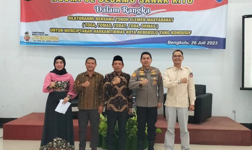 Perkuat Kambitmas, Polresta Kumpulkan Seluruh Elemen Masyarakat
