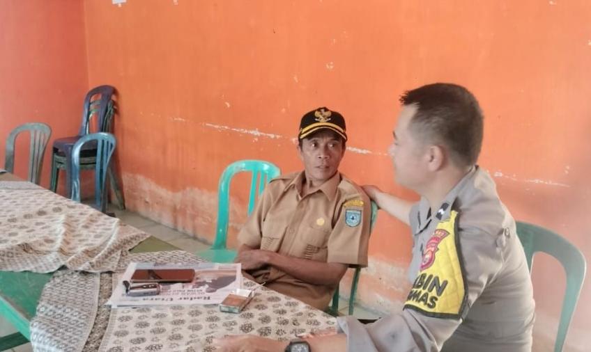 Jalin Koordinasi, Polsek Lais Kunjungi Sekretariat PPK Air Padang