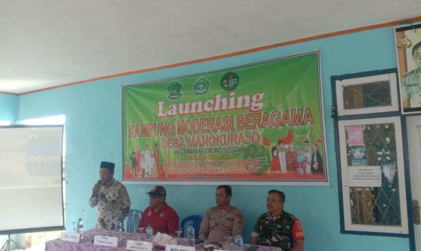 Launching Kampung Moderasi Beragama di Desa Makurajo