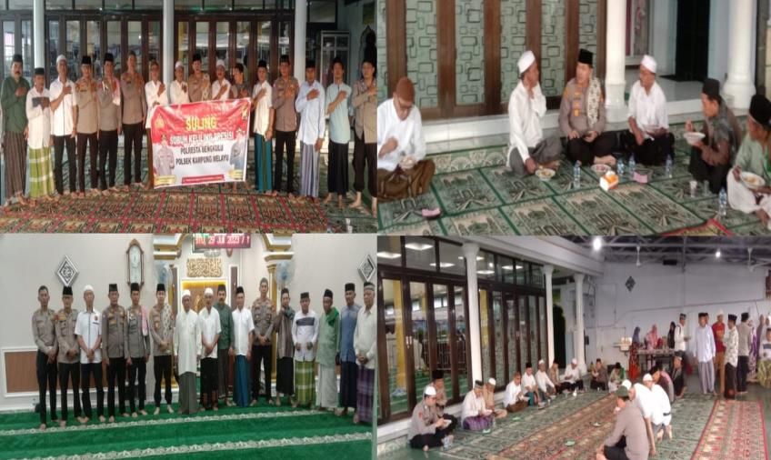 Subuh Keliling di Masjid Baitul Makmur, Kapolresta Pesankan Untuk Aktifkan Pos Kamling