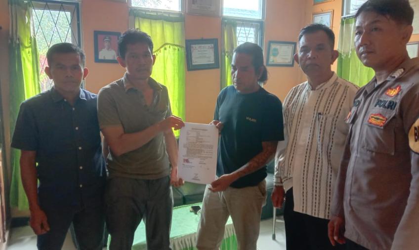 Problem Solving, Bhabinkamtibmas Polsek Lebong Utara Damaikan Perkara Pencurian Jemuran