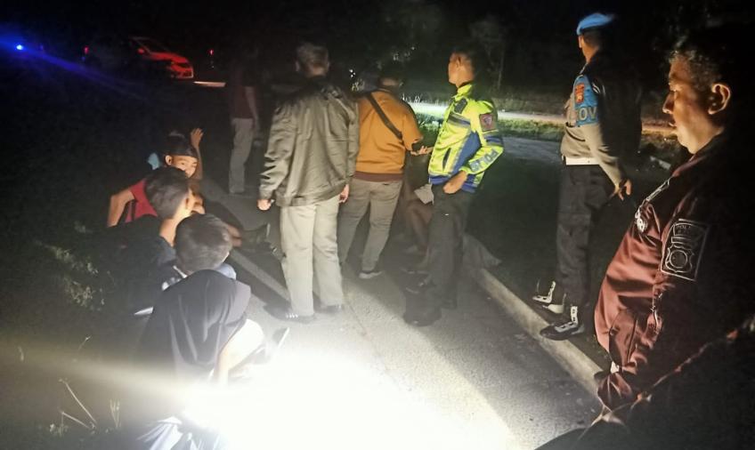Cipta Kondisi, Polres Kaur Gelar Patroli Gabungan Piket Fungsi 