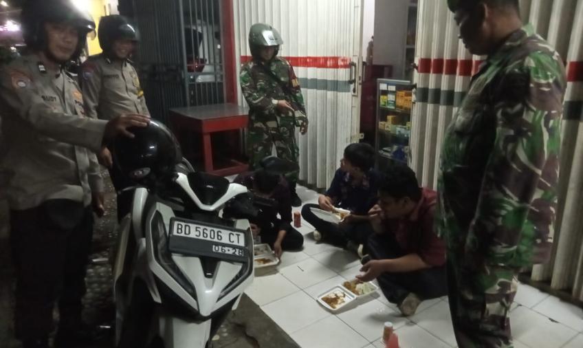 Patroli Kamtibmas Gabungan di Wilayah Hukum Polsek Gading Cempaka