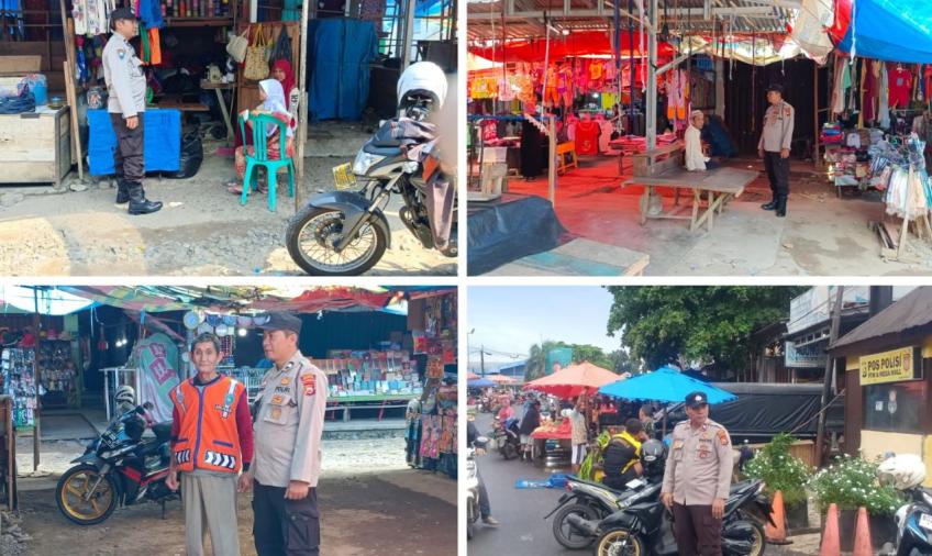 Polsubsektor Pasar Minggu Polsek Ratu Samban Laksanakan Patroli