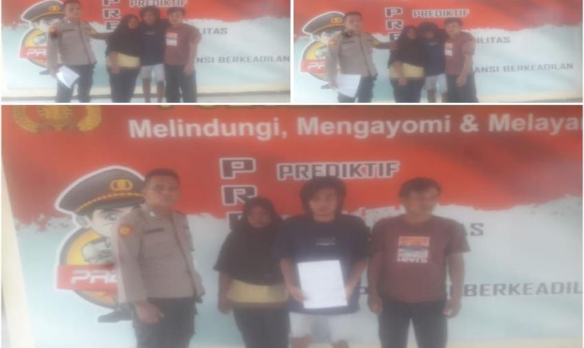 Aniaya Orang Tuanya, Pemuda Kelurahan Betungan di Damaikan Bhabinkamtibmas Polsek Selebar