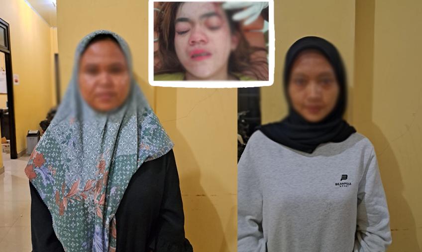Aniaya Ibu Muda, 2 Wanita ini Ditetapkan Tersangka dan Ditahan Polisi