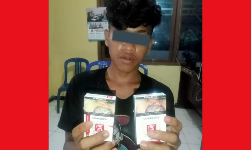 Gasak isi Warung Manisan, Remaja 16 Tahun Diamankan Polsek Seginim