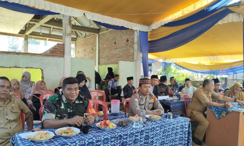 Polsek Lais Hadiri Pembukaan Turnamen Bola Volly di Desa Pal Tiga Puluh