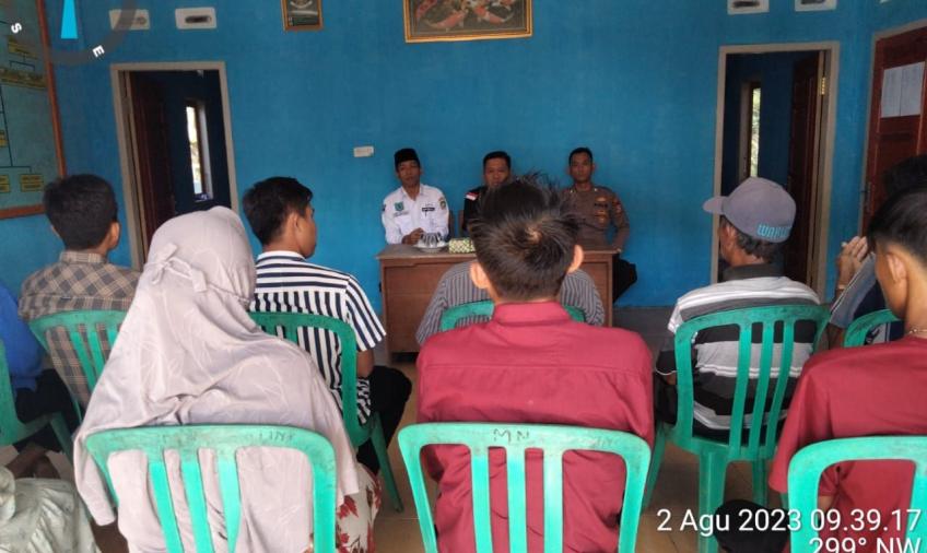 Cegah Terjadinya Kebakaran Hutan, Polsek Seluma Gelar Sosialisasi
