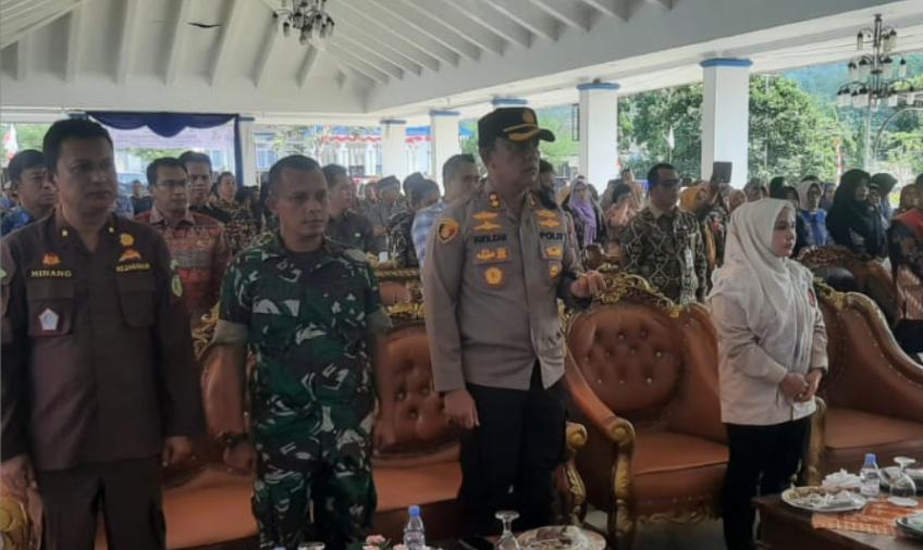 Kapolres Lebong Hadiri Pengukuhan Pengurus Ika Semaku Lebong