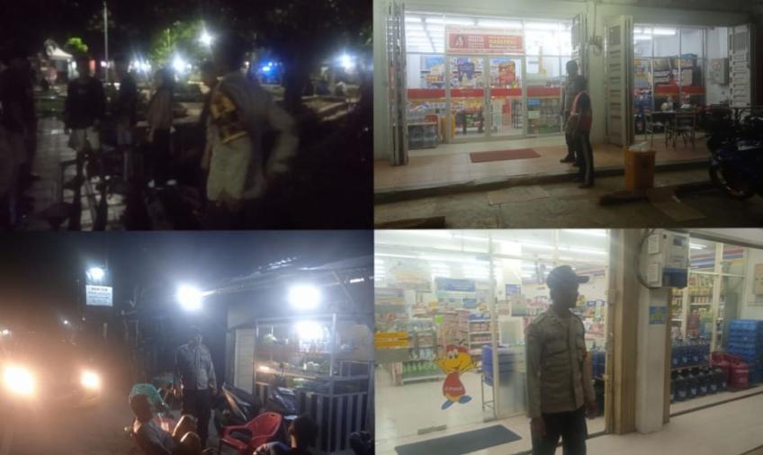 Ciptakan Harkamtibmas, Polsek Kampung Melayu Patroli Rutin