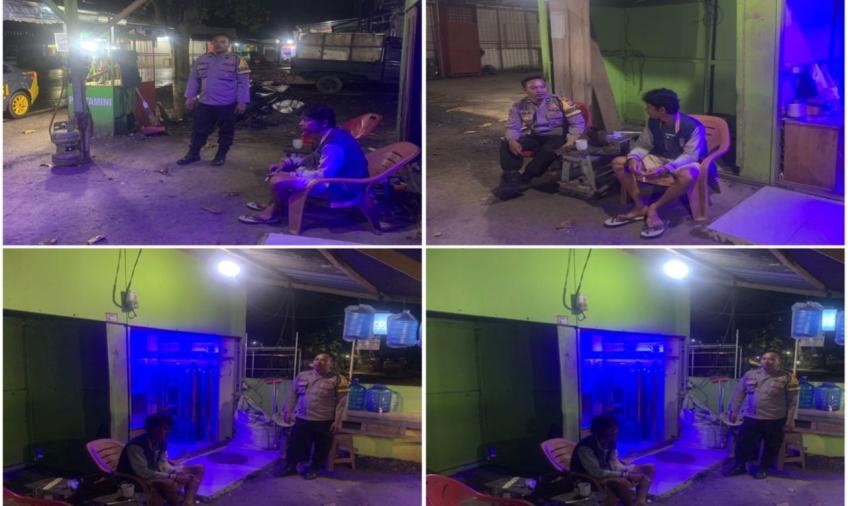 Cegah Gangguan Kamtibmas, Polsek Muara Bangkahulu Patroli Keliling