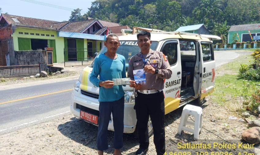 Sat Lantas Polres Kaur Gelar Samsat Keliling 