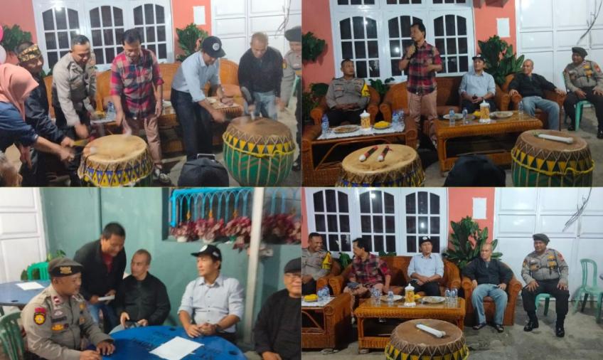 Polsek Ratu Agung Hadiri Pembukaan Lomba Song di Kelurahan Anggut Atas 