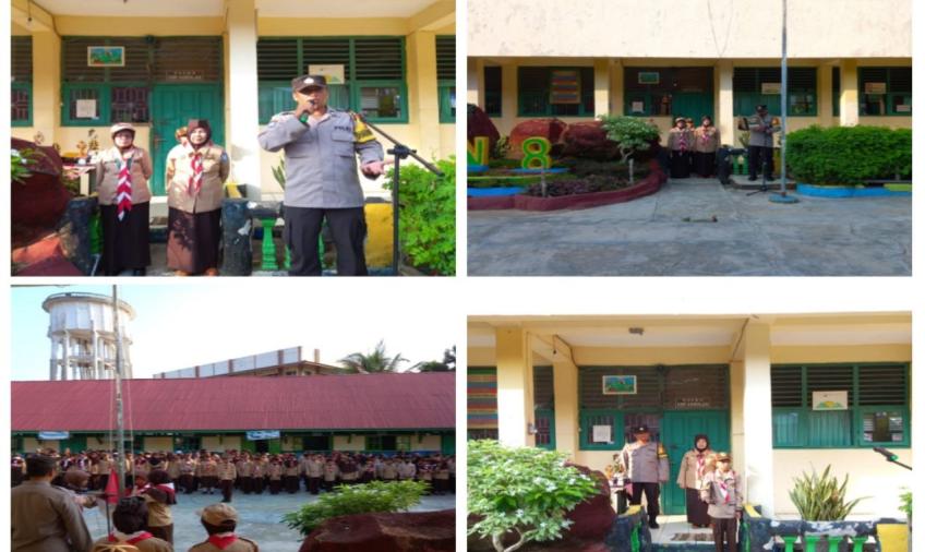 Police Goes To School, Bhabinkamtibmas Imbau Murid Untuk Waspada dan Berhati-Hati Terhadap Isu Penculikan