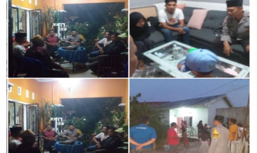 Problem Solving, Bhabinkamtibmas Mediasi Pasangan Bukan Muhrim yang Kedapatan Tinggal Satu Rumah 