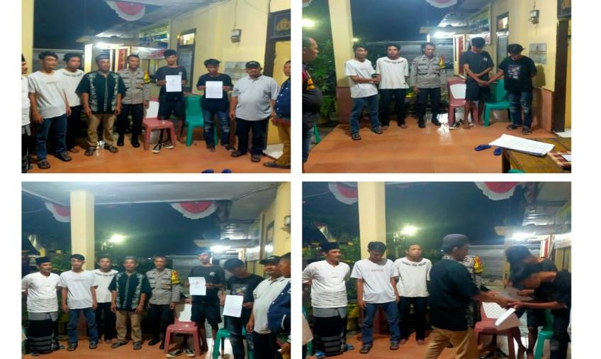 Terjadi Kesalah Pahaman Antar Warga, Polsek Teluk Segara Gelar Problem Solving  