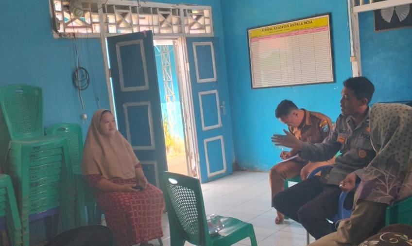 Problem Solving, Polsek Lais Mediasi Penyelesaian Permasalahan Warga Desa Kalbang