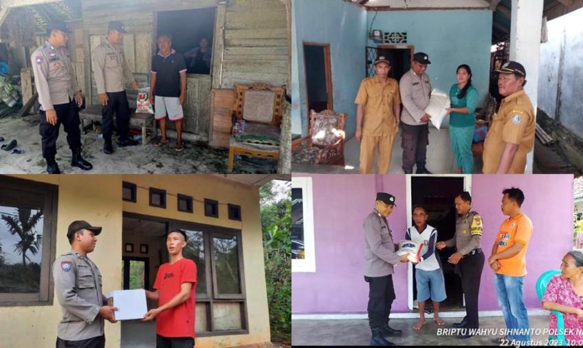 Berlanjut, Polsek Jajaran Polres Kaur Gelar Selasa Berbagi 