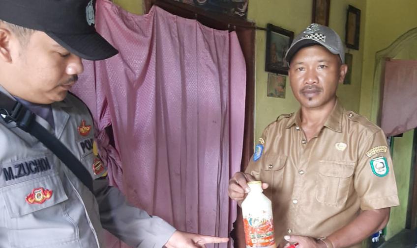 Polsek Kabawetan Olah TKP Percobaan Bunuh Diri